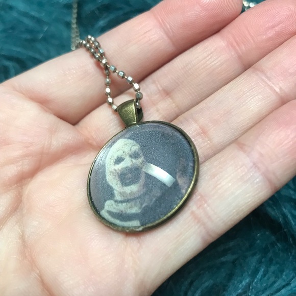 DONATE 2/24 CURSED accursed item Art the Clown pendant $ chain - Picture 1 of 5